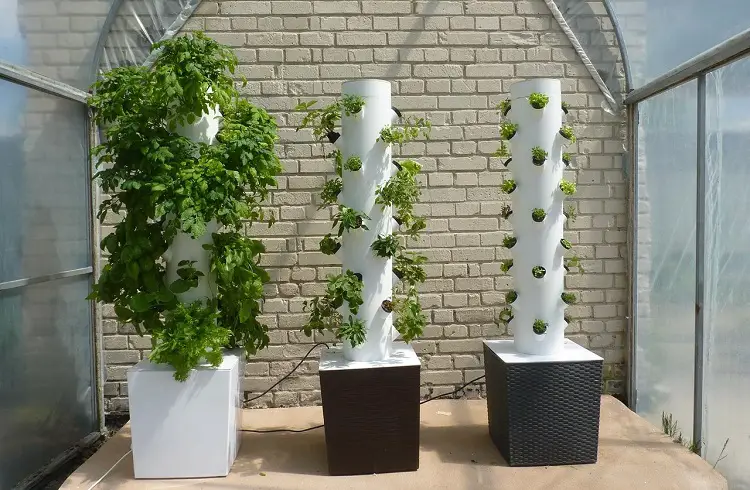 DIY hydroponics tower