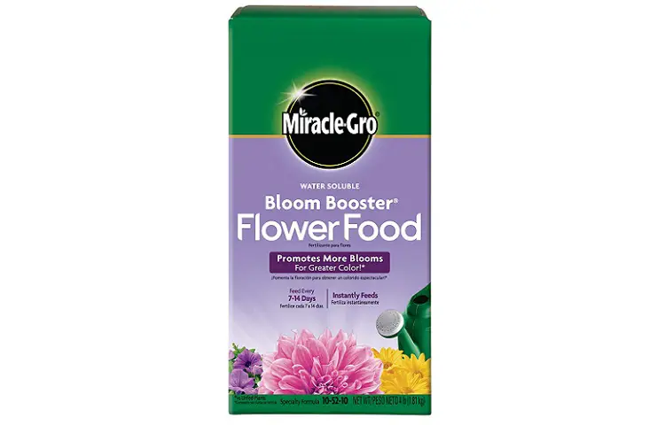 Miracle-Gro Water Soluble Bloom Booster Flower Food